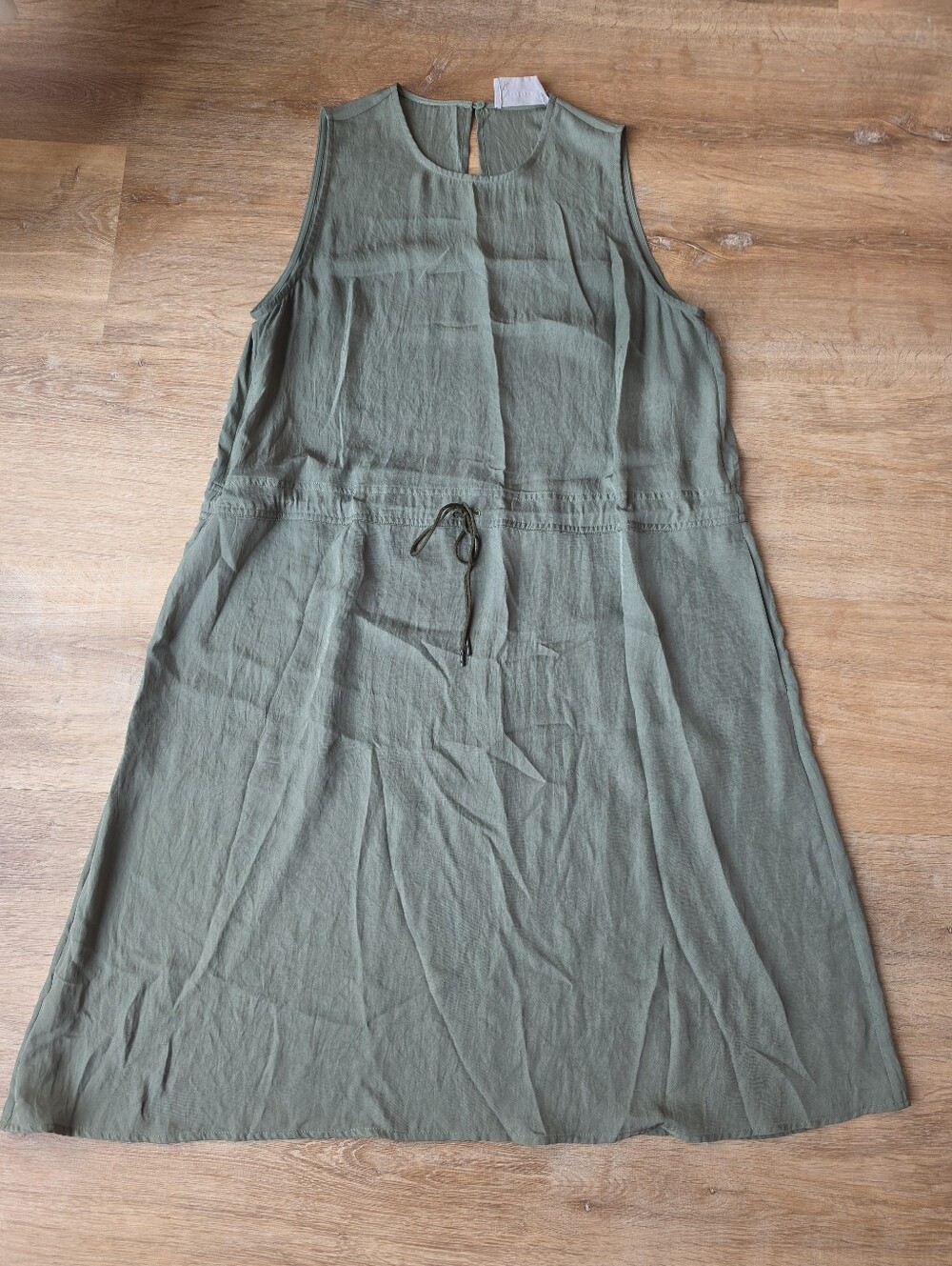 Everlane GoWeave Sleeveless Drawstring Dress Size 10
